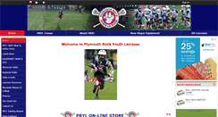 Desktop Screenshot of plymouthrocklacrosse.com